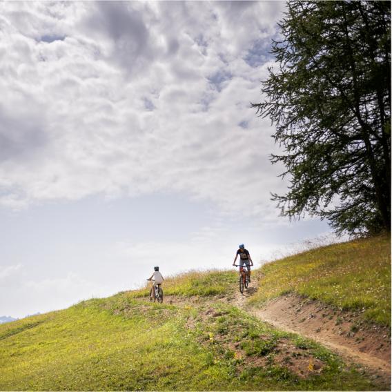 Vélo en famille